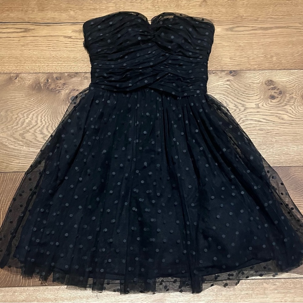 dELiA*s Black Strapless Dress